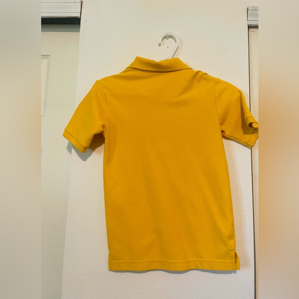 Polo Náutica yellow boy shirt